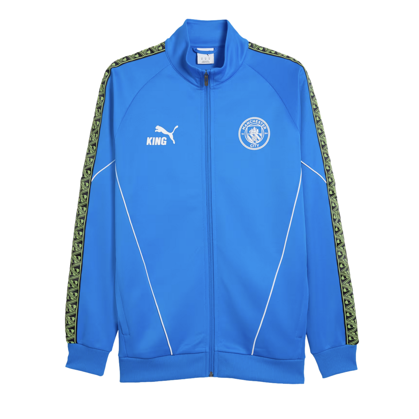 Puma Manchester City King Anthem Jacket Soccer 782173-23 Blue Puma Manchester City King Anthem Jacket Soccer 782173-23 Blue
