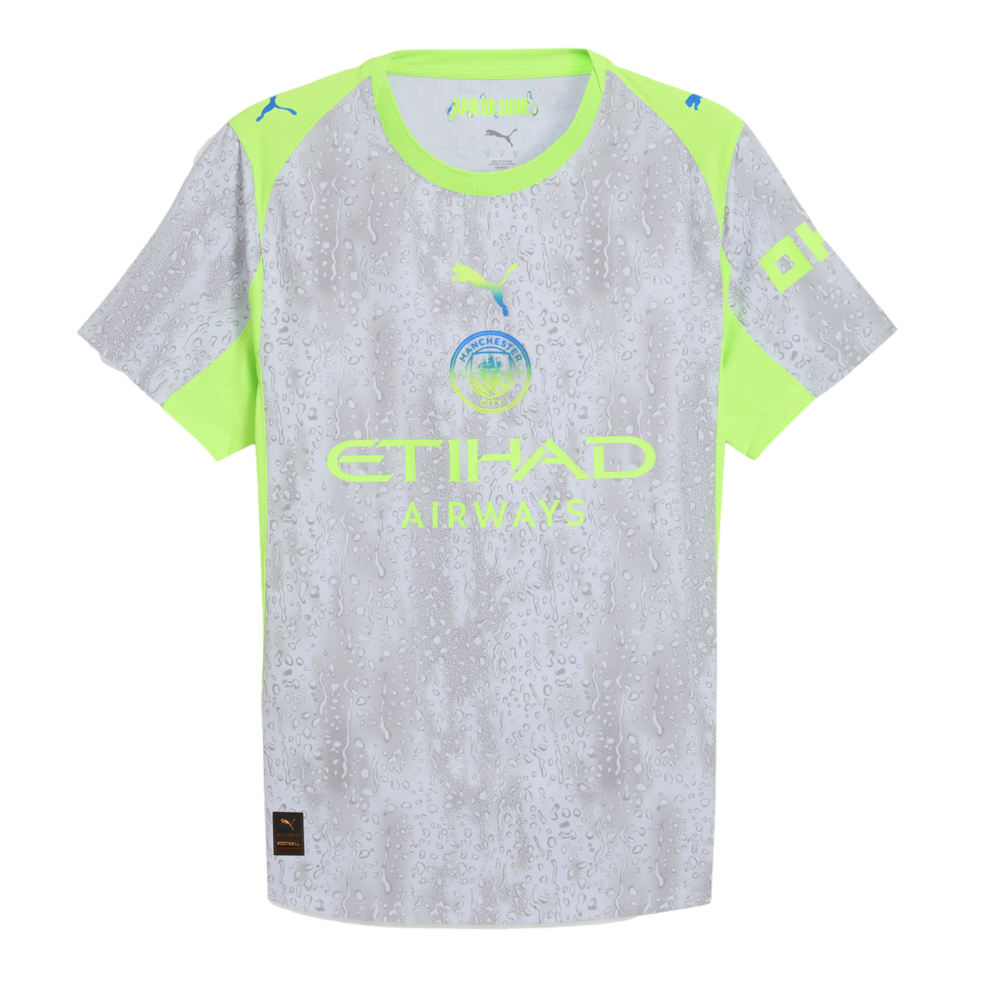 サッカー レターシティ ユニフォーム Puma Manchester City 25/26 Authentic Third Jersey Soccer 780360-03