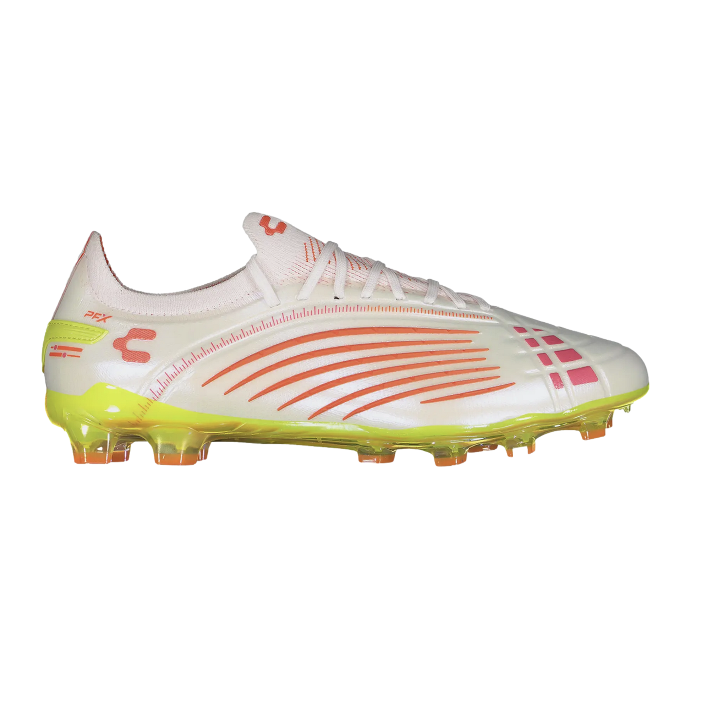 Charly Stingr PFX Firm Ground Cleats Soccer 1087323-006 Red