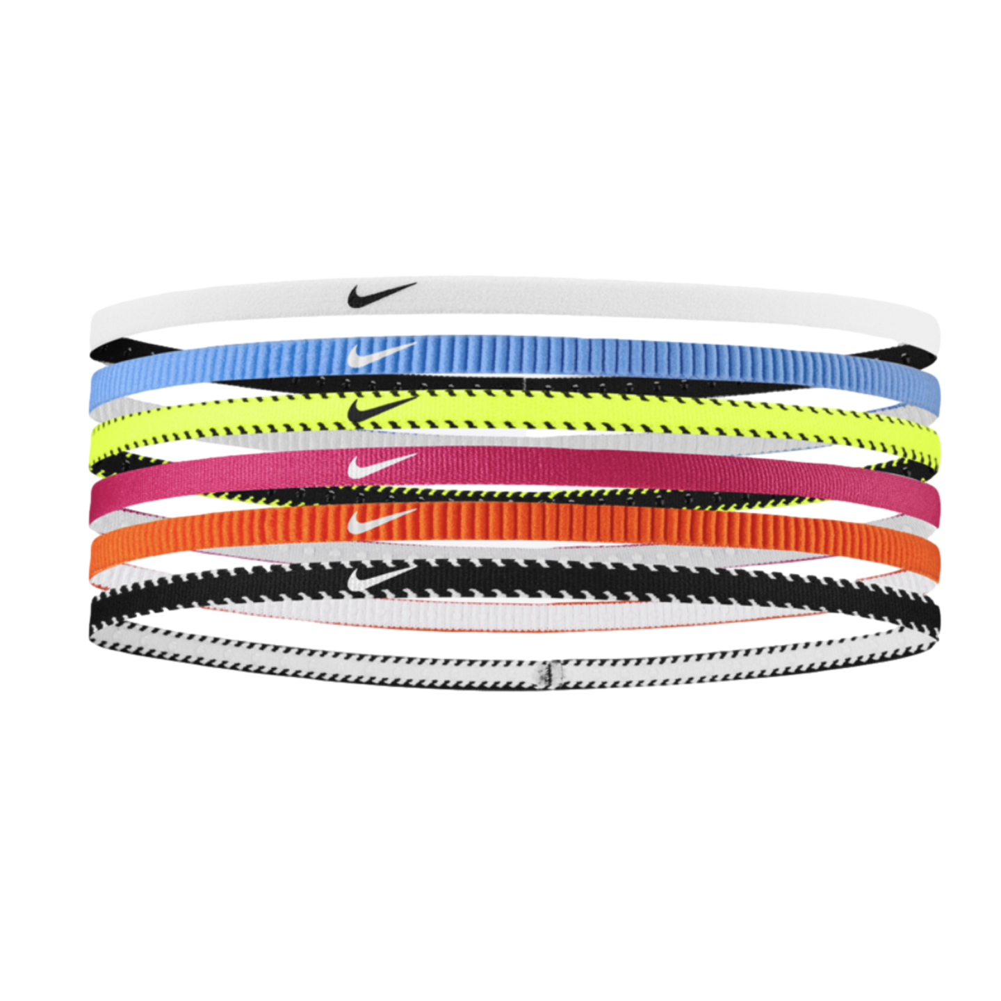 Nike Flex Classic Slim Headbands 6Pk Soccer N.101.1925.702  display picture 1