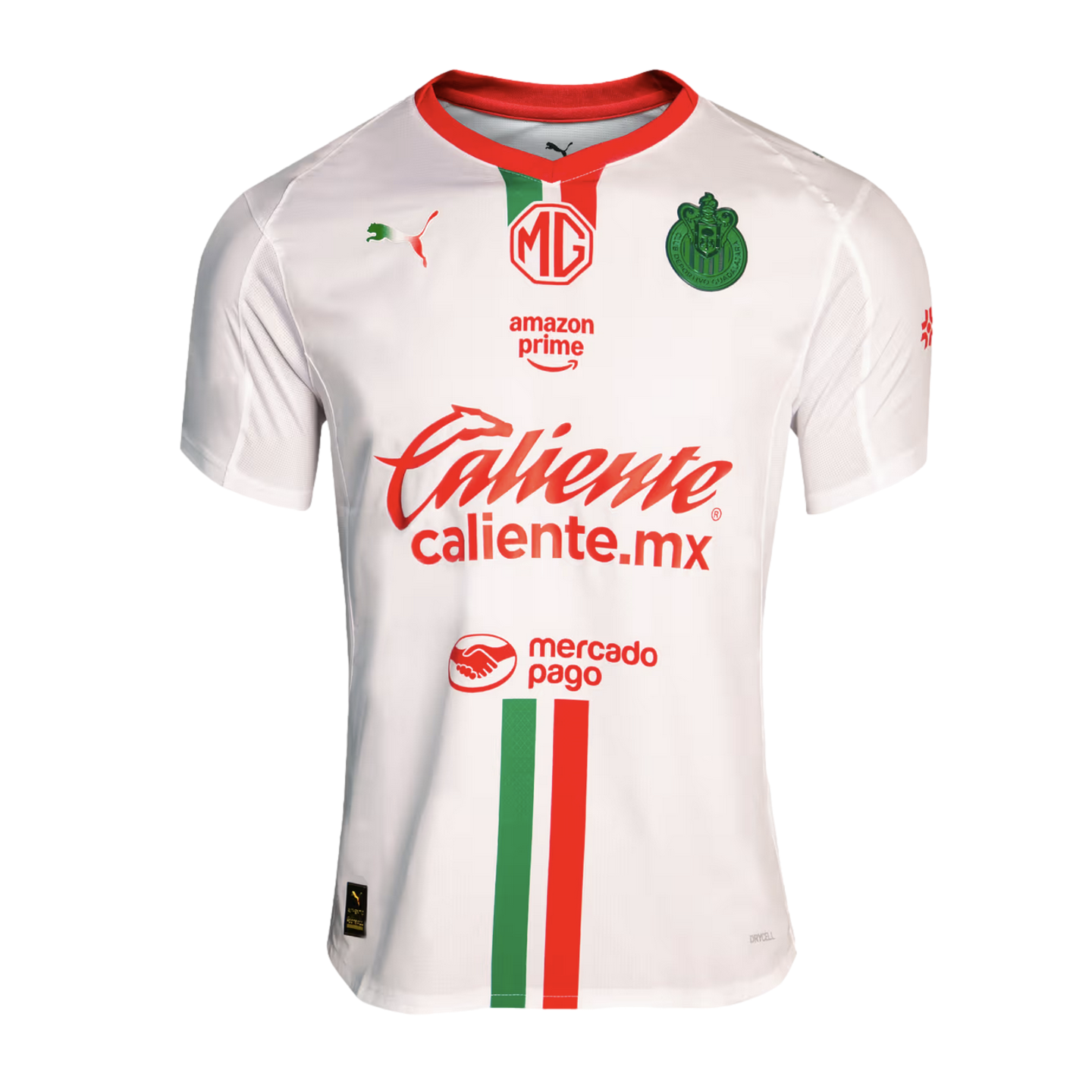 Puma Chivas 25/26 Authentic Away Jersey Soccer 706897-01 White