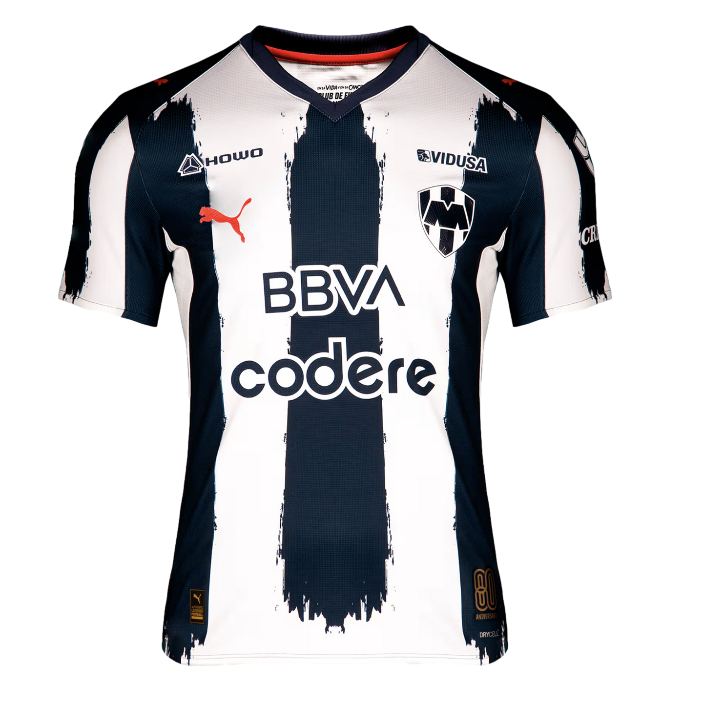 りおりんひゅーめい ポルテ　ユニフォーム5点セット　115センチ Puma Monterrey 25/26 Authentic Home Jersey Soccer 706935-01 Blue