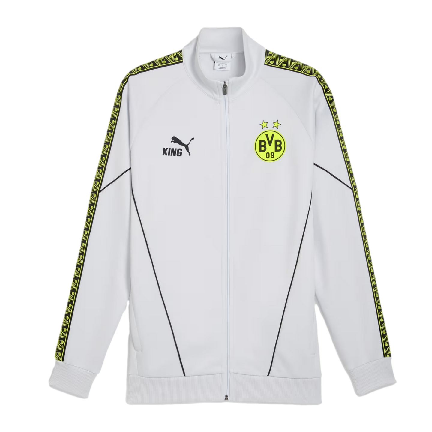 Puma Borussia Dortmund King Anthem Jacket Soccer 781688-02 Black