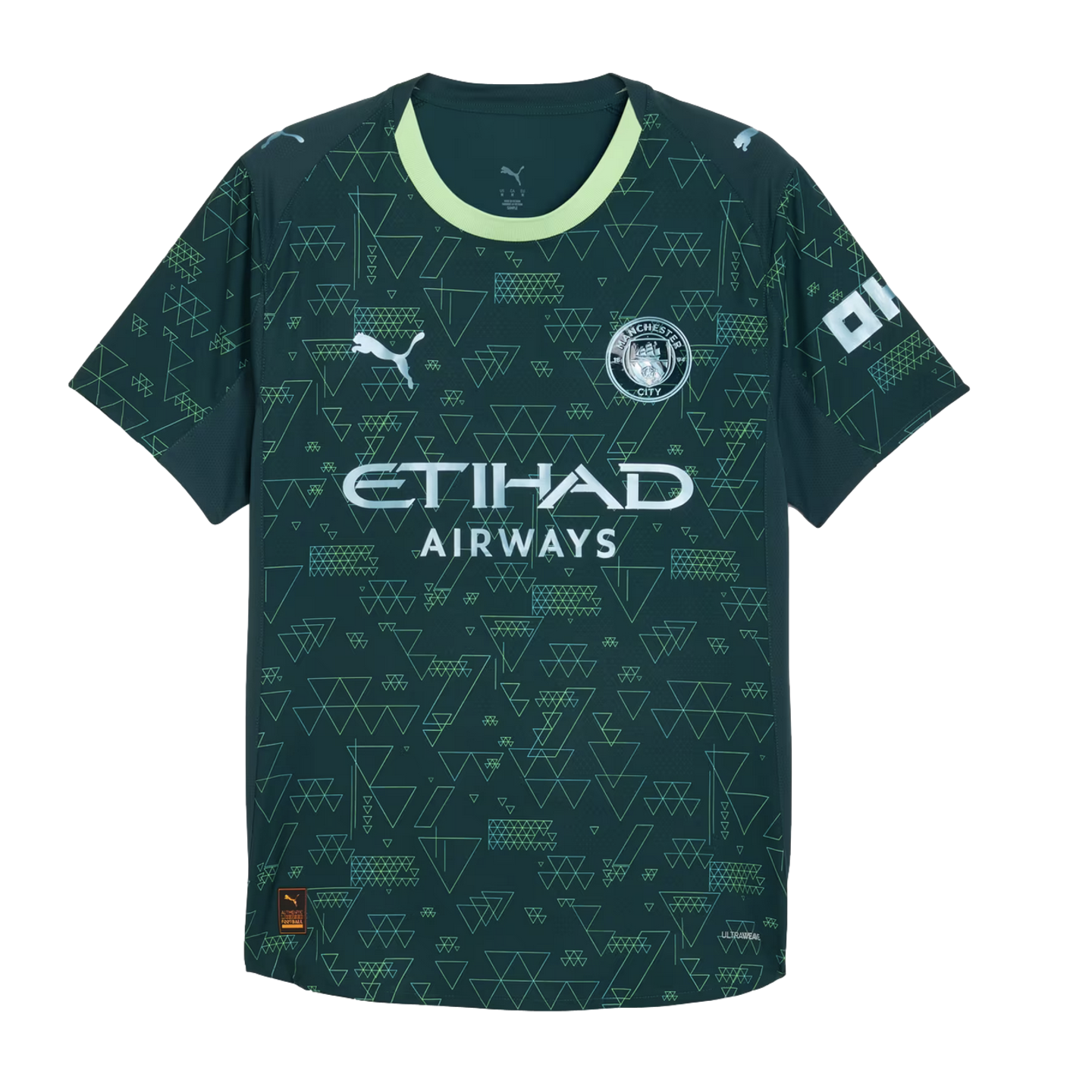 Puma Manchester City 25/26 Authentic Fourth Jersey Soccer 782691