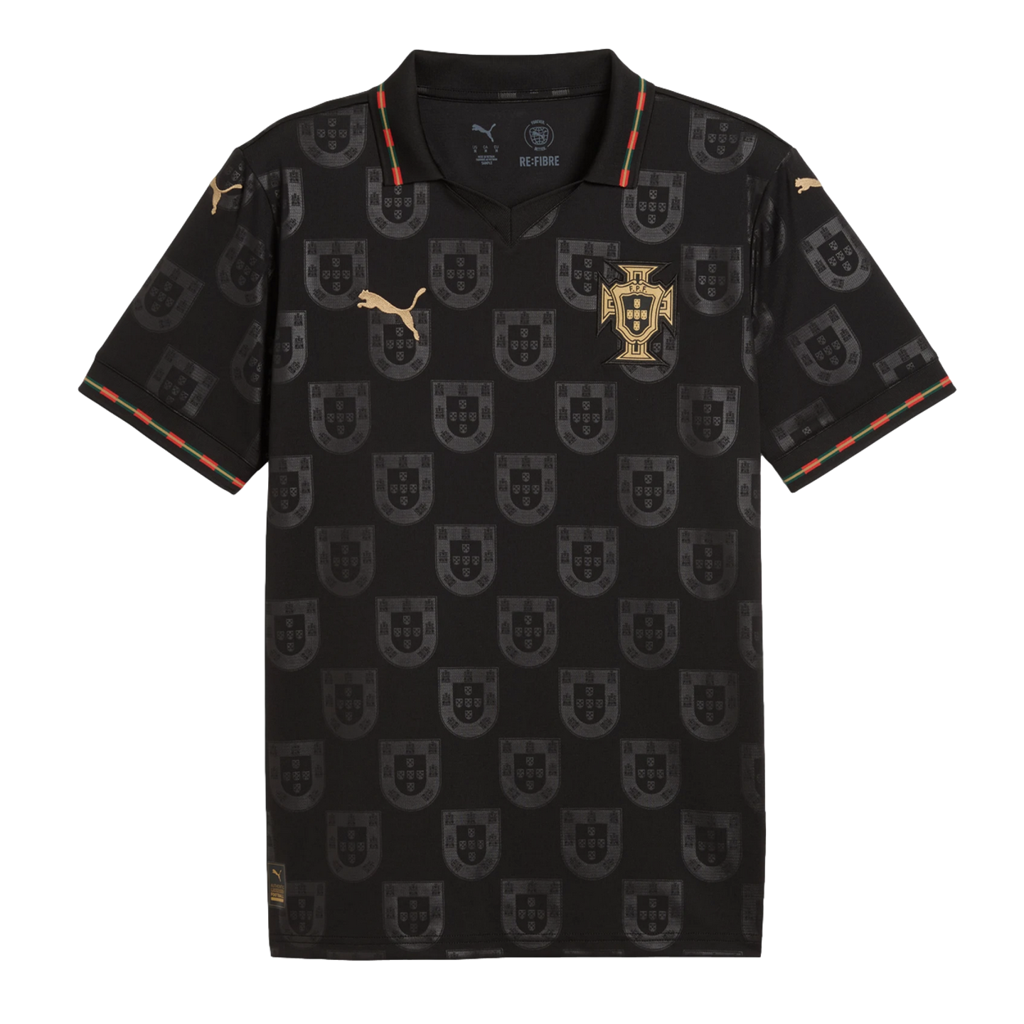 Puma Portugal 2025 SE Jersey Soccer 783894-19 Black