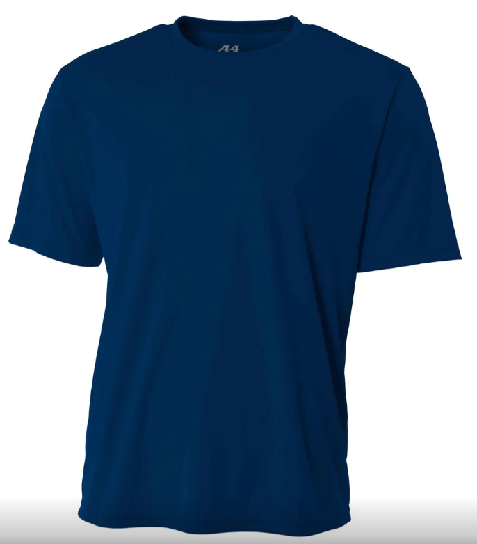 A4 Cooling Performance Short Sleeve Tee - Navy