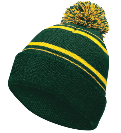 Augusta Homecoming Beanie - Green/Yellow