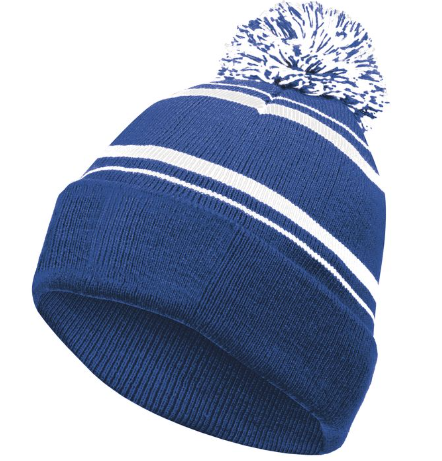 Augusta Homecoming Beanie - Royal/White
