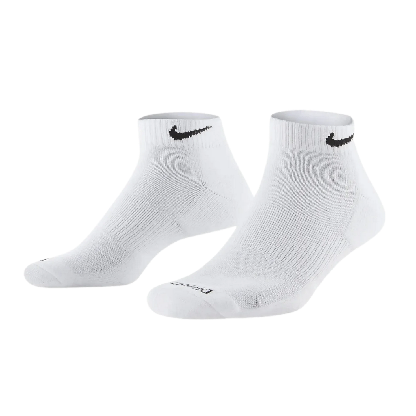 nike low white socks