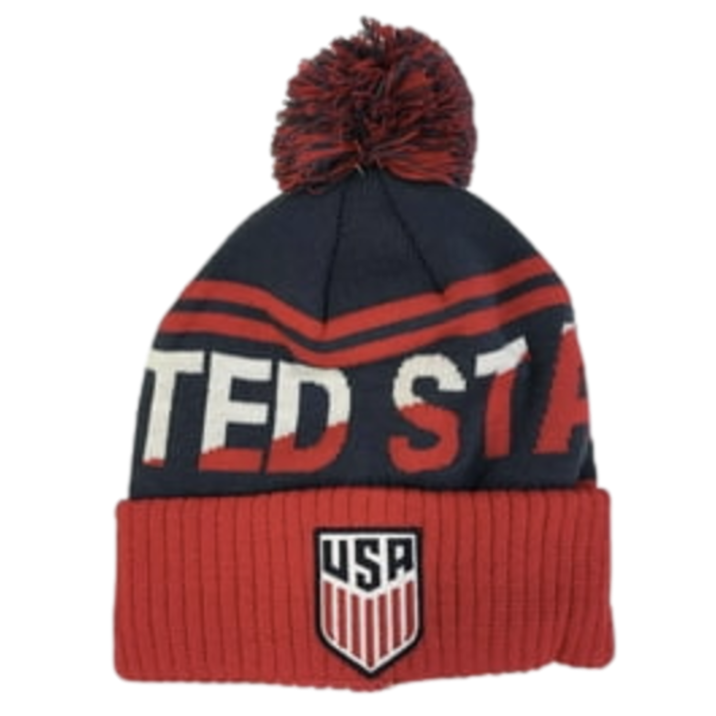 Just USA Pom Pom Beanie