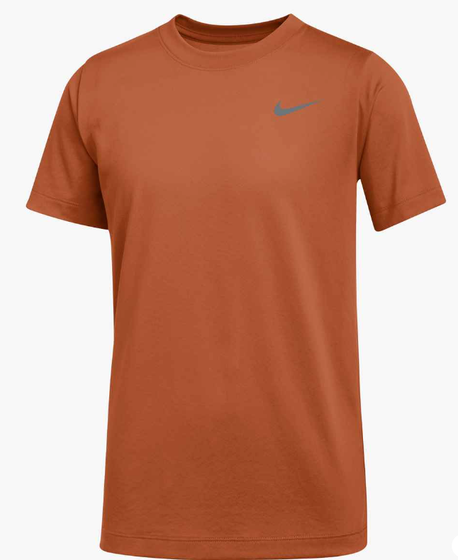 Nike Youth Dri-FIT Legend Tee - Desert Orange