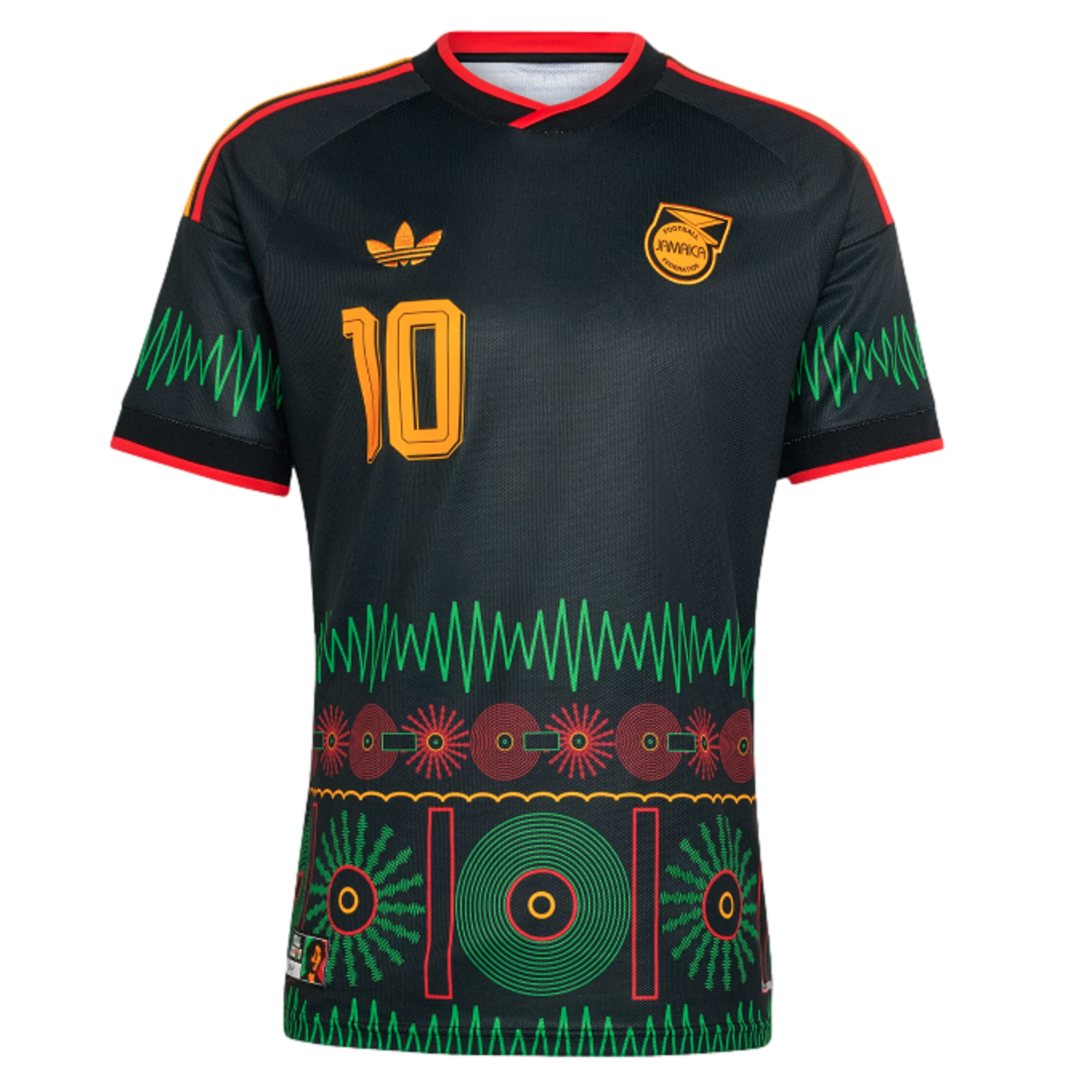 Jamaica 2026 Marley Away Jersey Soccer KD1149 Black
