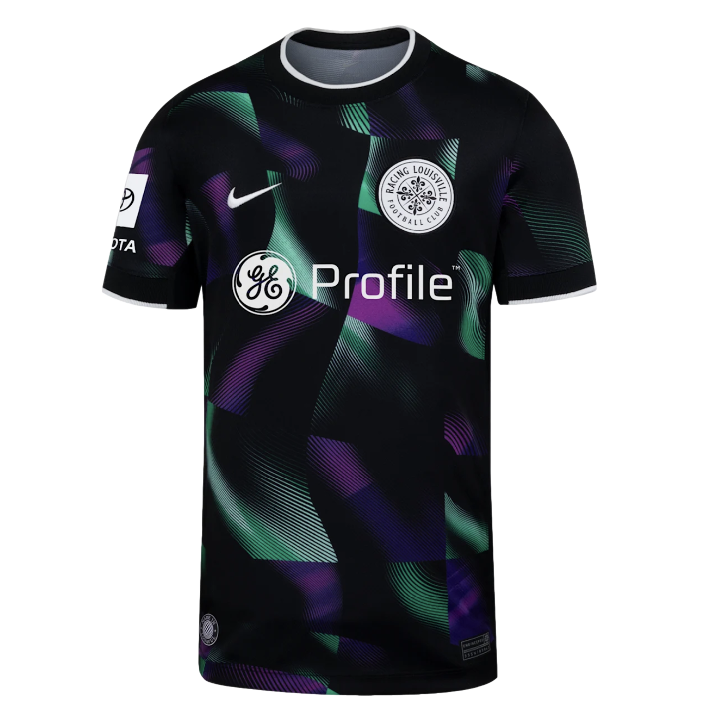 Racing Louisville 2026 Youth Third Jersey Soccer H002426-RLFC Black
