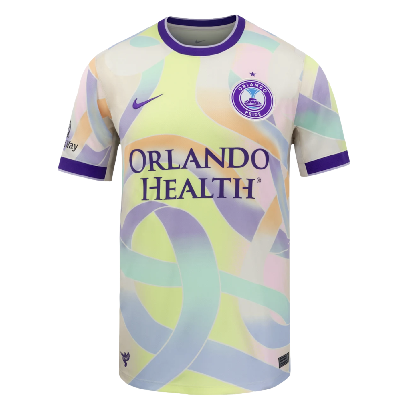 Orlando Pride 2026 Youth Away Jersey Soccer J000670-ORLP White