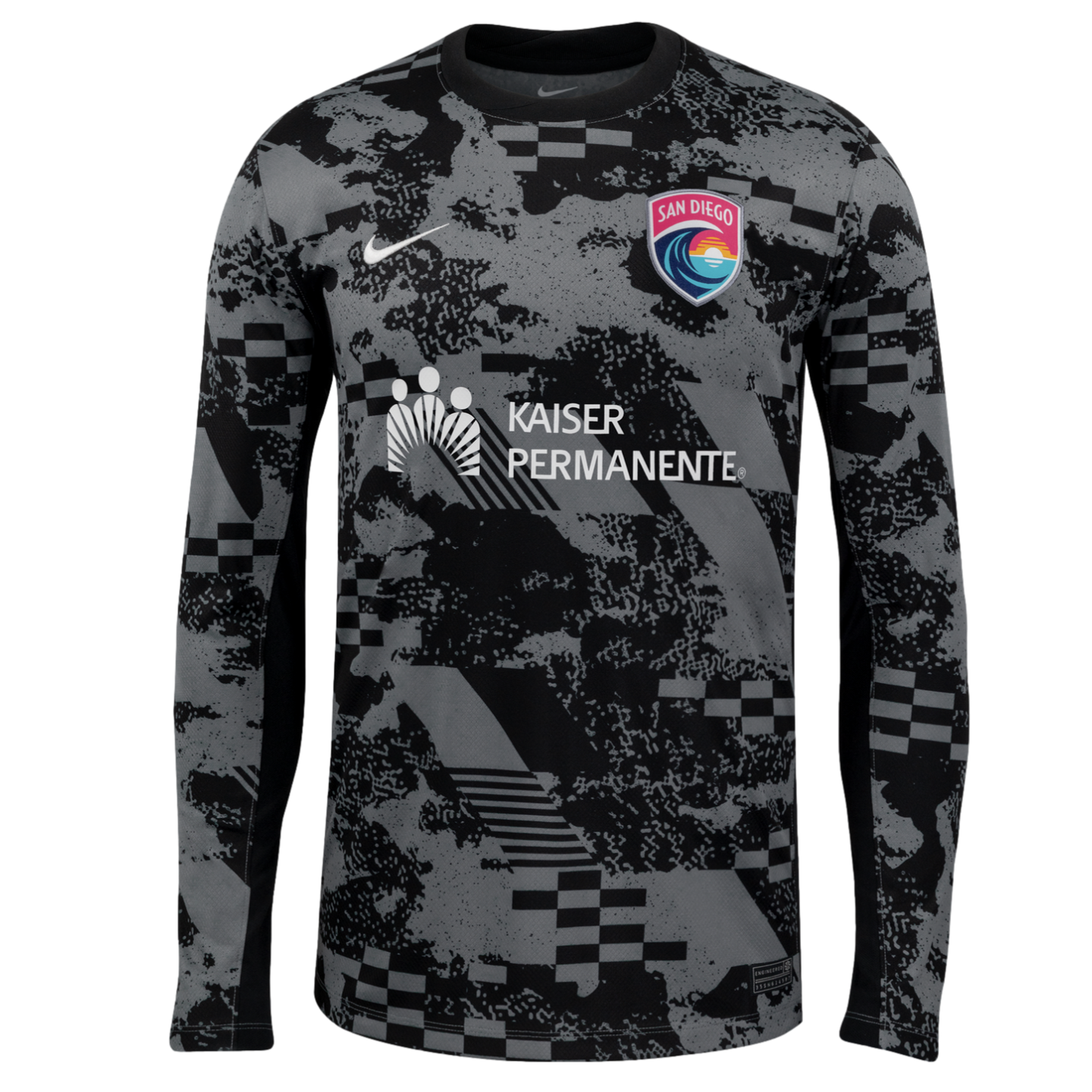 San Diego Wave 2026 Goalkeeper Jersey Soccer J000574-SDWF Black San Diego Wave 2026 Goalkeeper Jersey Soccer J000574-SDWF Black