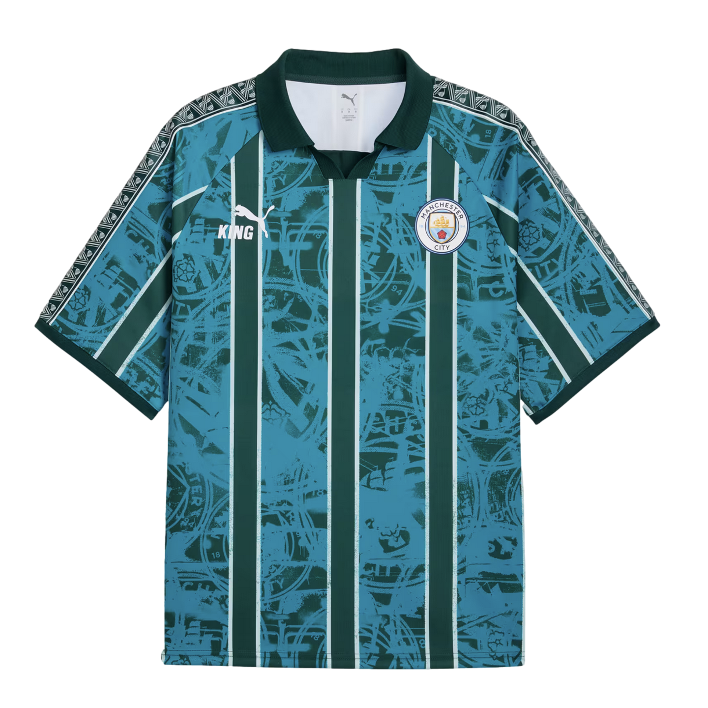 Manchester City King Retro Jersey Soccer 785878-16 Blue