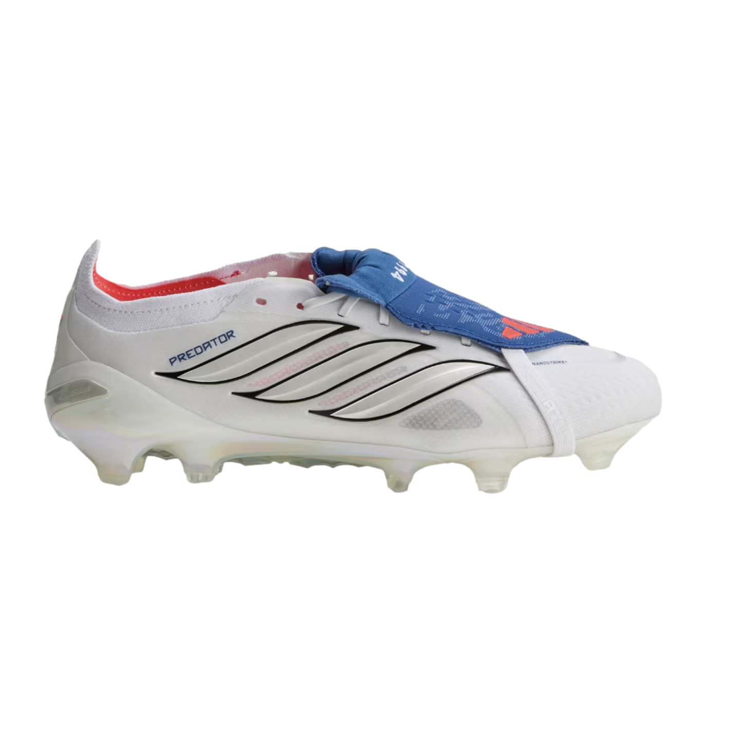 Predator Elite Foldover Tongue Firm Ground Cleats Soccer JS0376 White