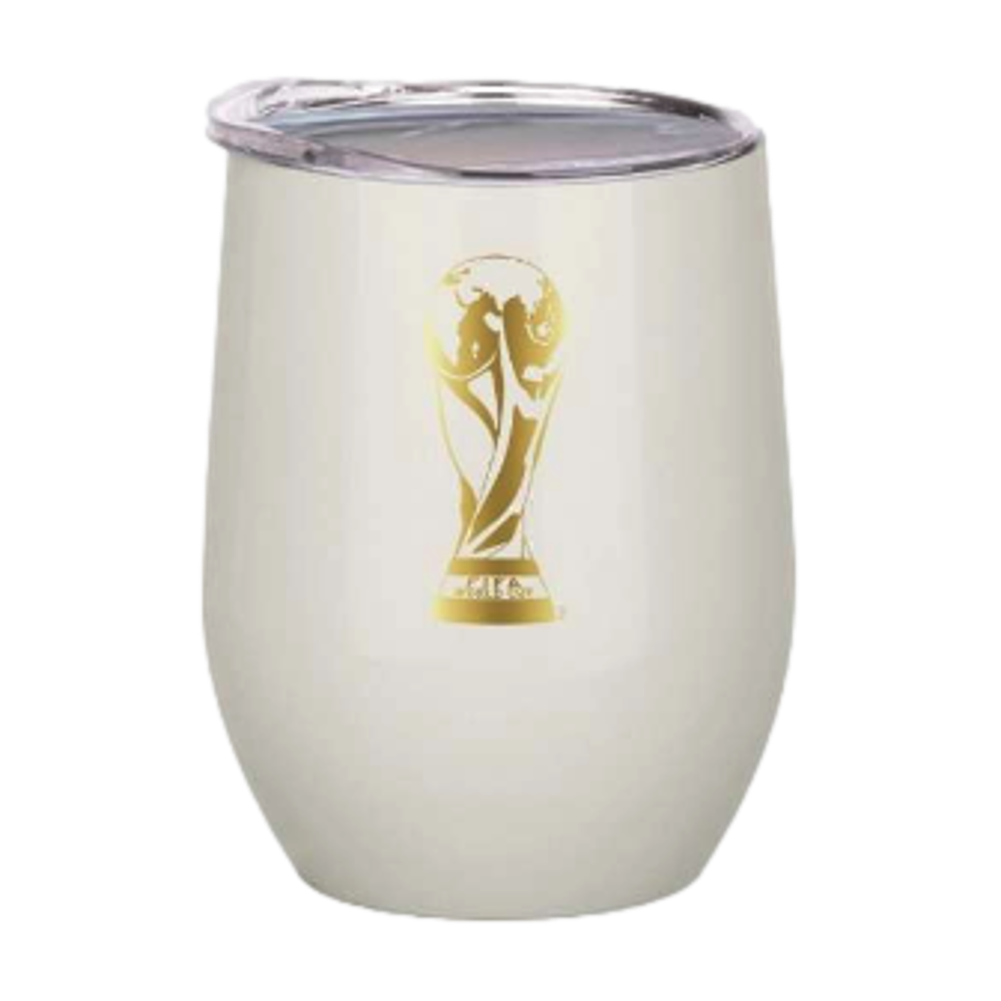 World Cup 2026 Trophy Wine Tumbler Soccer F26-BO-0005 White
