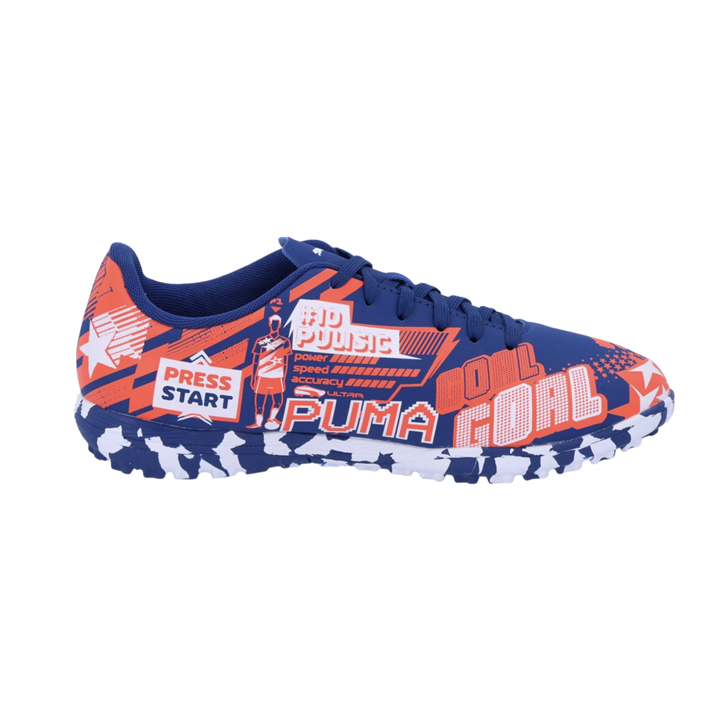 Puma Ultra Legacy CP Pulisic Youth Turf Shoes Soccer 109298-07 Blue