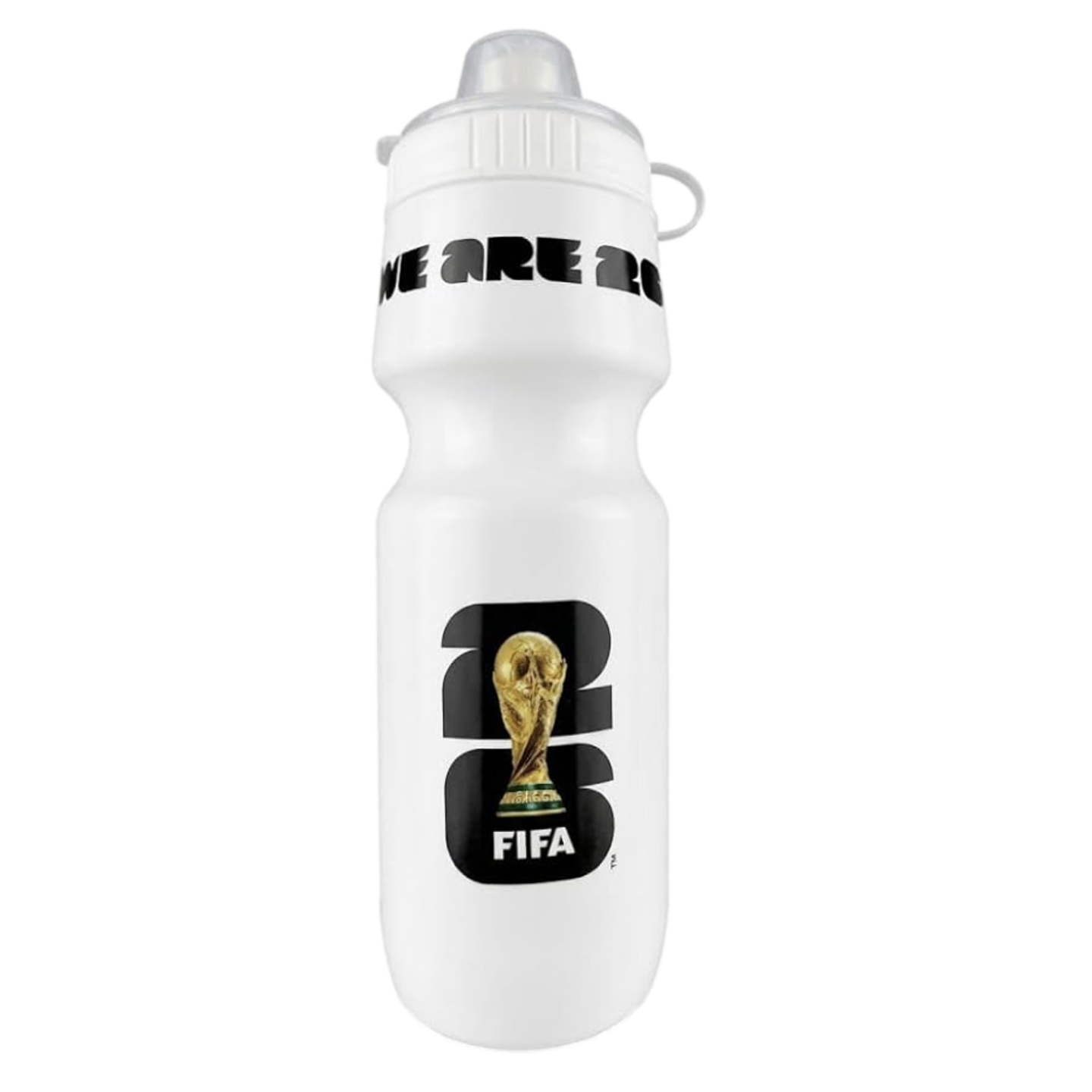 World Cup 2026 Squeeze Water Bottle Soccer F26-BO-0002 Black
