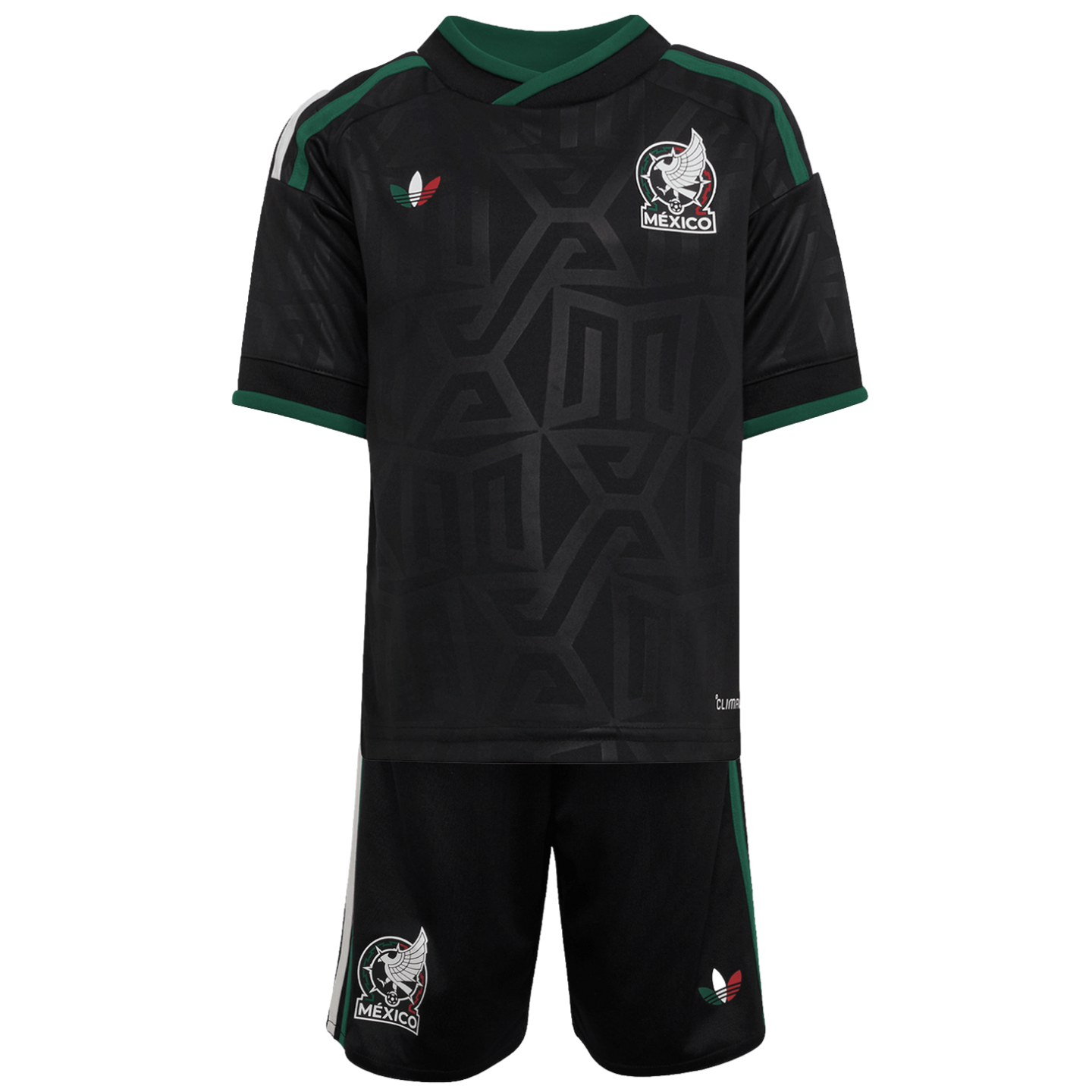 Mexico 2026 Toddler Third Mini Kit Soccer KA3989 Black