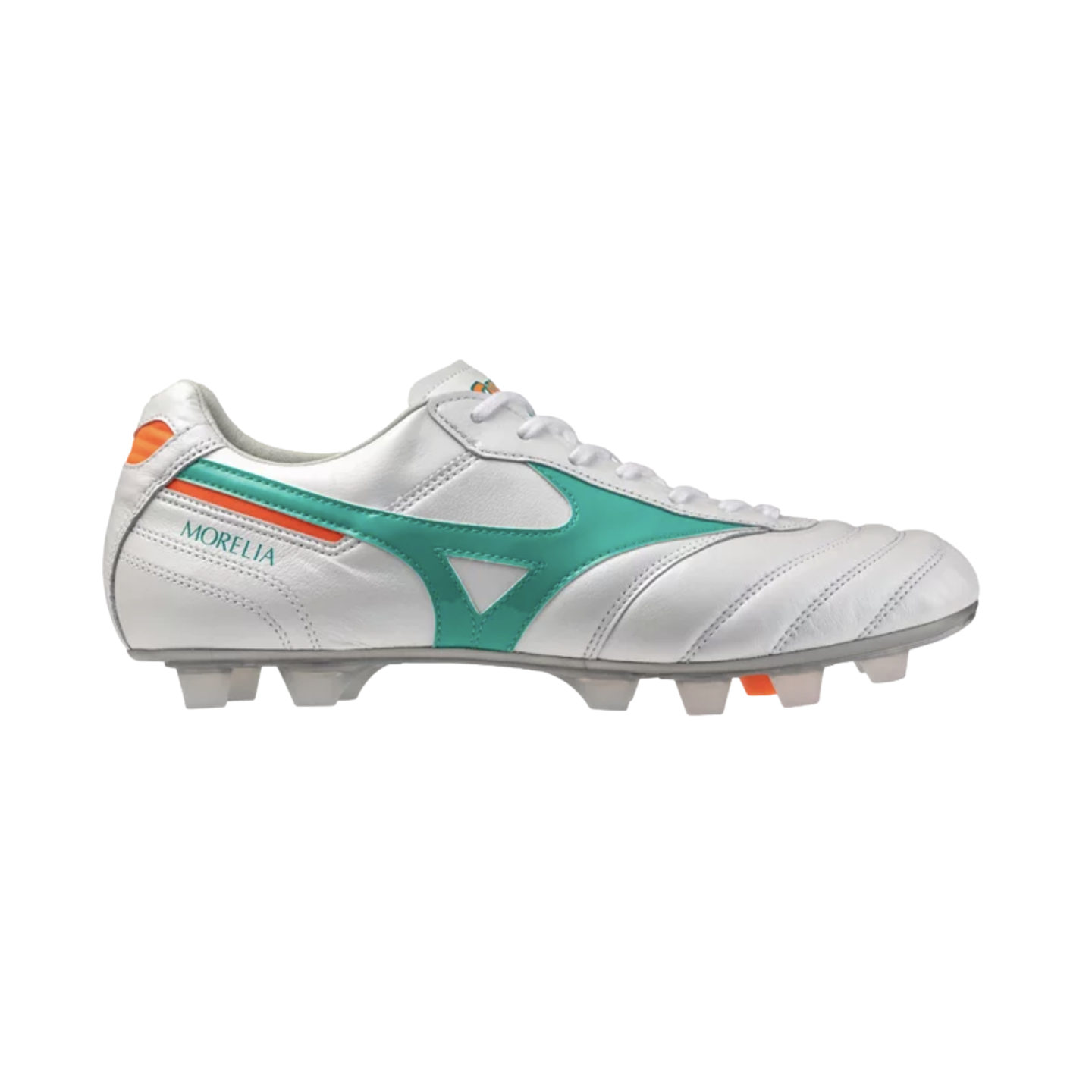 Morelia II Made in Japan Firm Ground Cleats Soccer 540369-0046 White