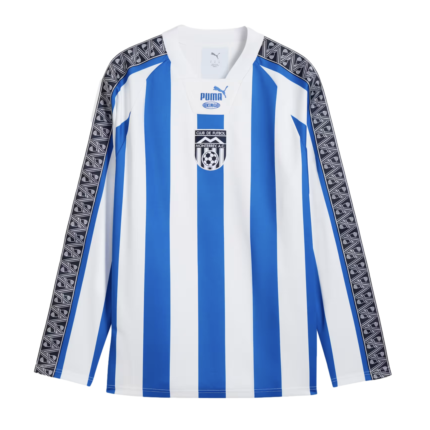 Monterrey King Long Sleeve Jersey Soccer 786947-12 Blue