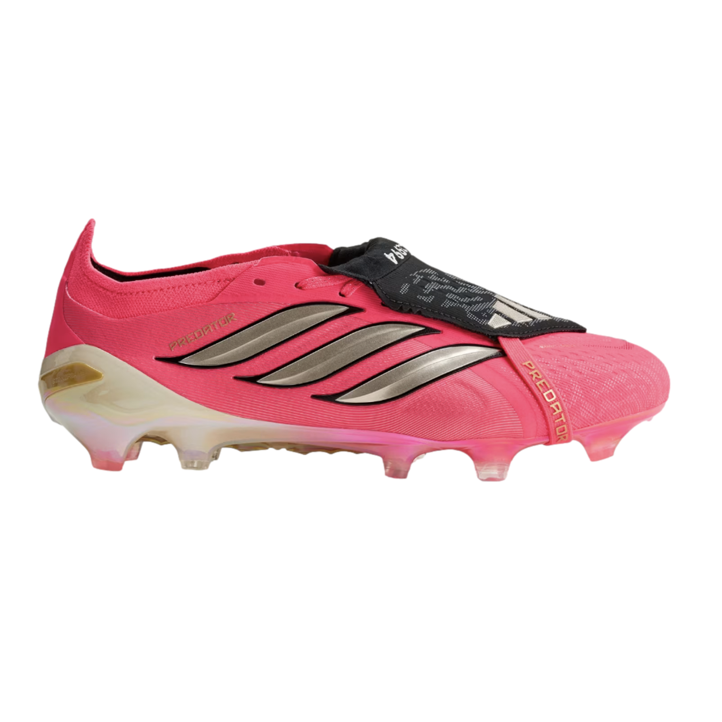 Predator Elite Foldover Tongue Firm Ground Cleats Soccer JP6237 Pink