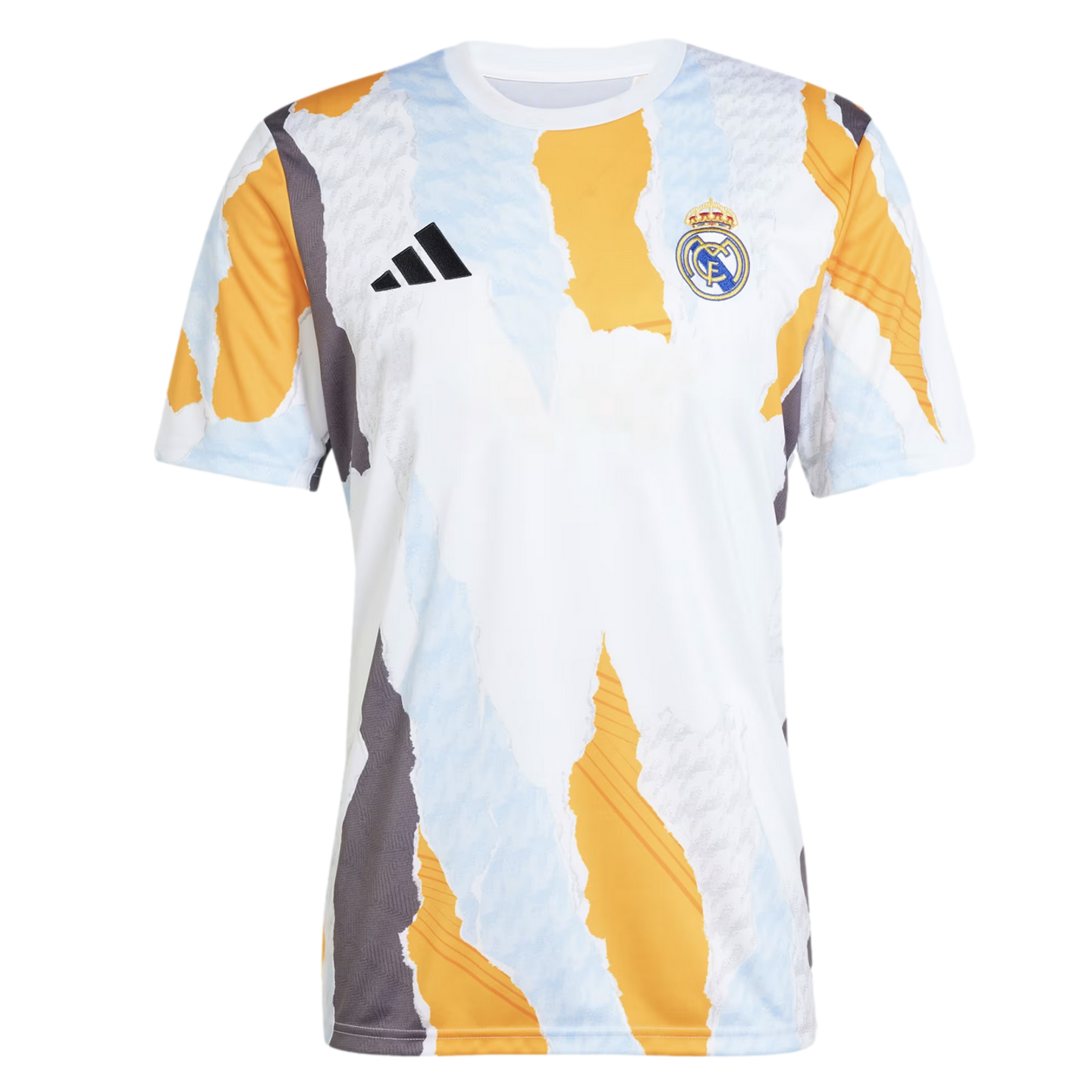 Adidas Real Madrid Pre-Match Jersey Soccer JJ3493 White