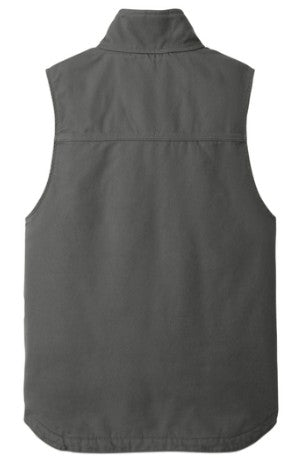 Carhartt Sherpa-Lined Mock Neck Vest - Gravel