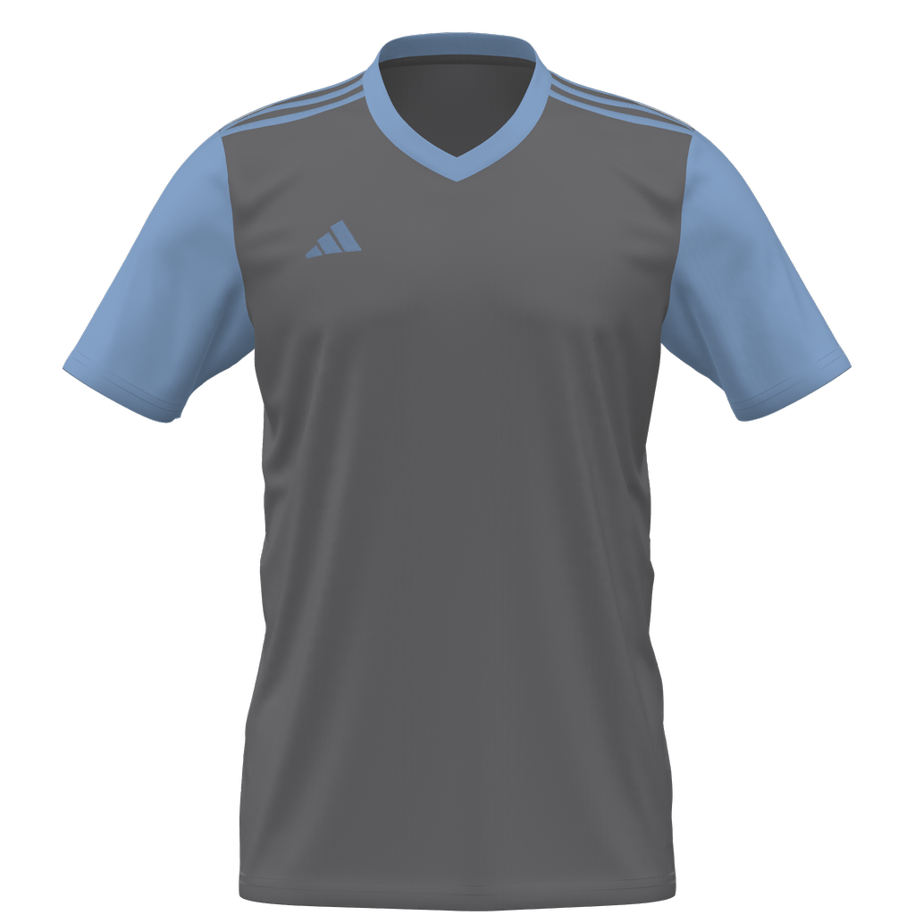 adidas Entrada 22 Custom Jersey (Toro) - Team Grey