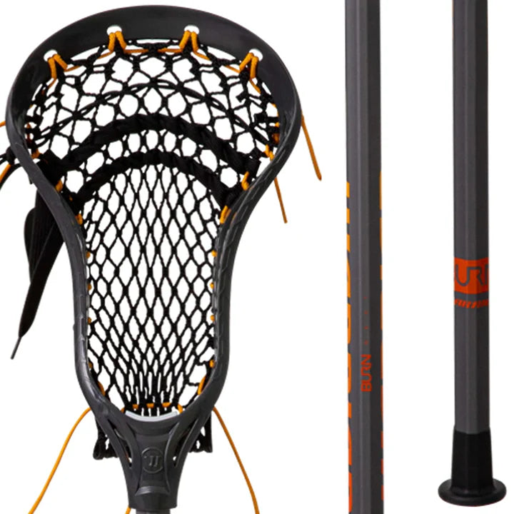Warrior Burn Next Complete Defense Lacrosse Stick- Black