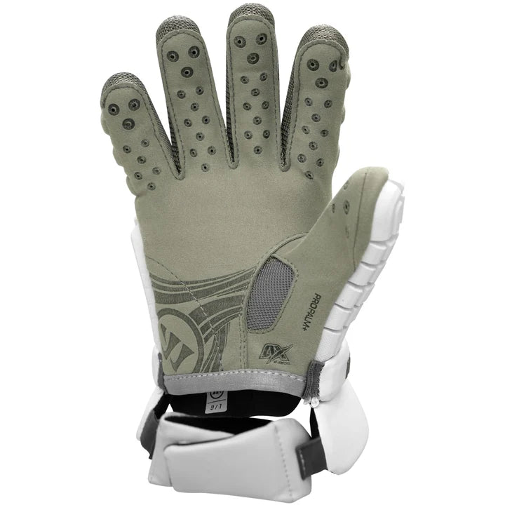 Warrior Evo V Lacrosse Gloves- White