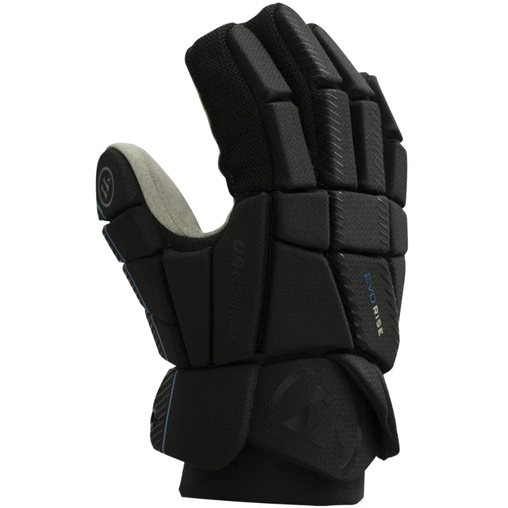 Warrior Evo Rise Lacrosse Gloves- Black