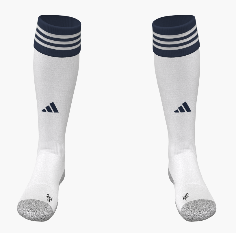 Rocklin FC- Game Sock- White