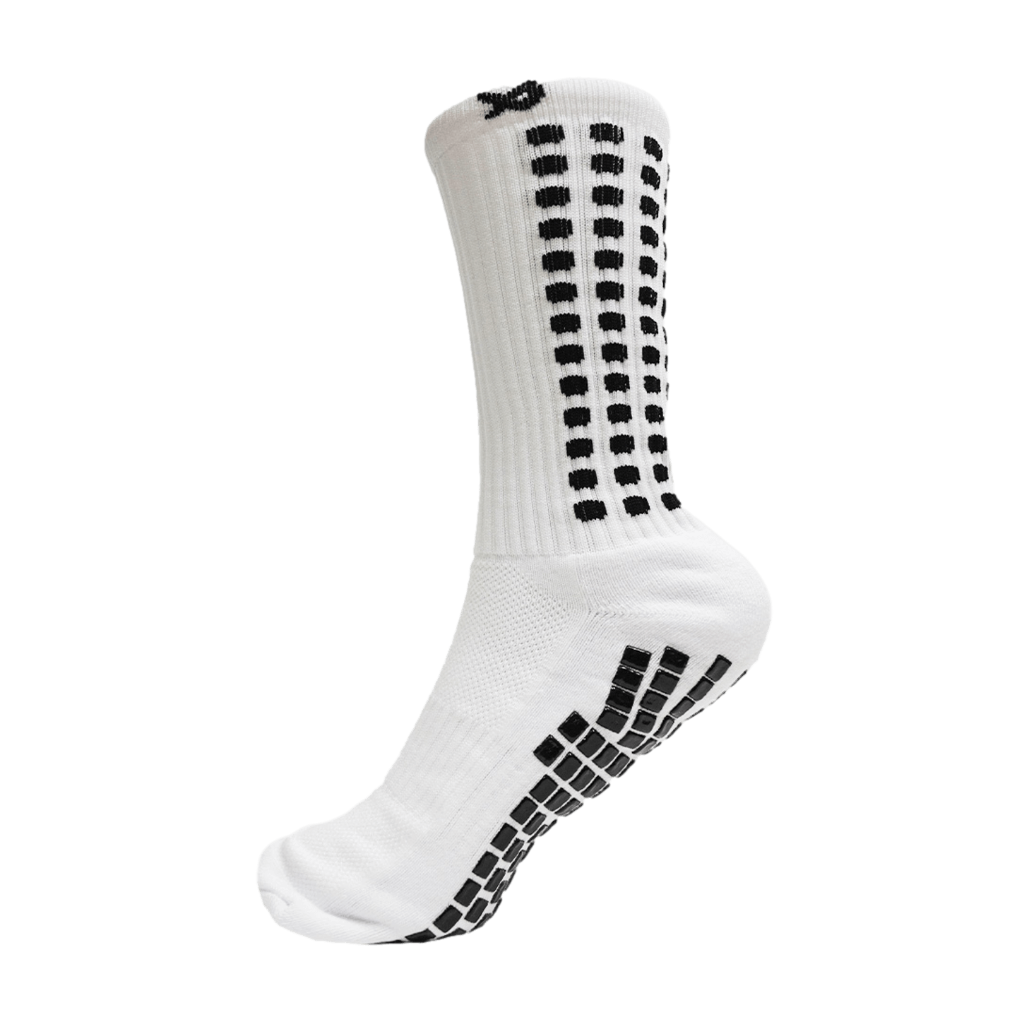 Lux Soccer Grip Calf Socks Soccer EB LU 201 White