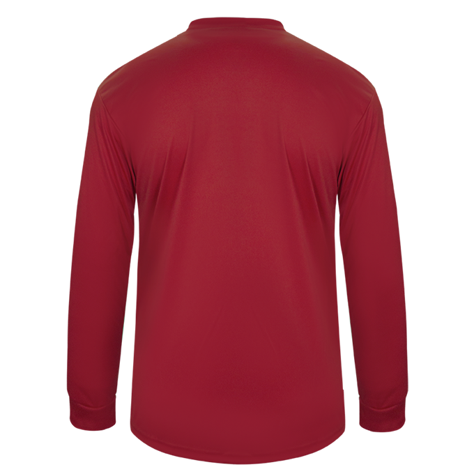 Badger C2 Youth L/S Tee - Red