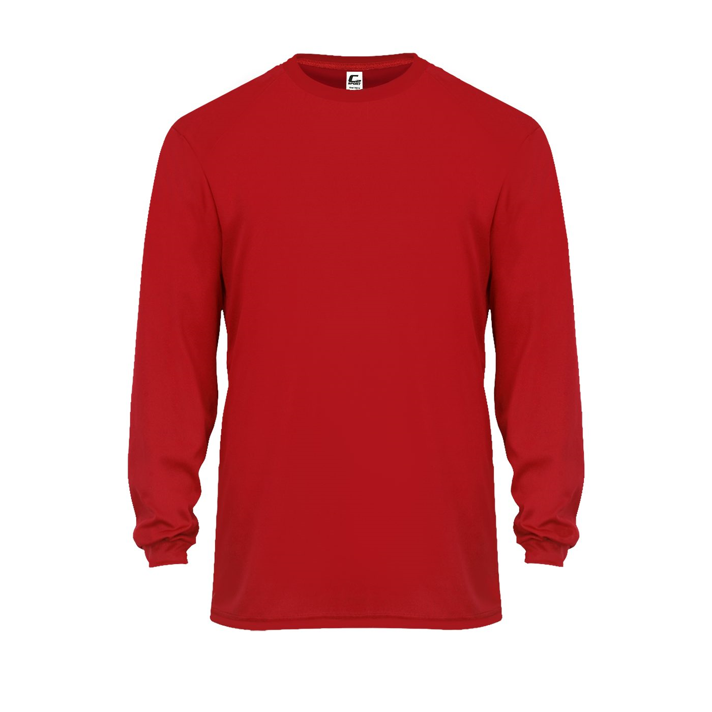 Badger C2 Youth L/S Tee - Red