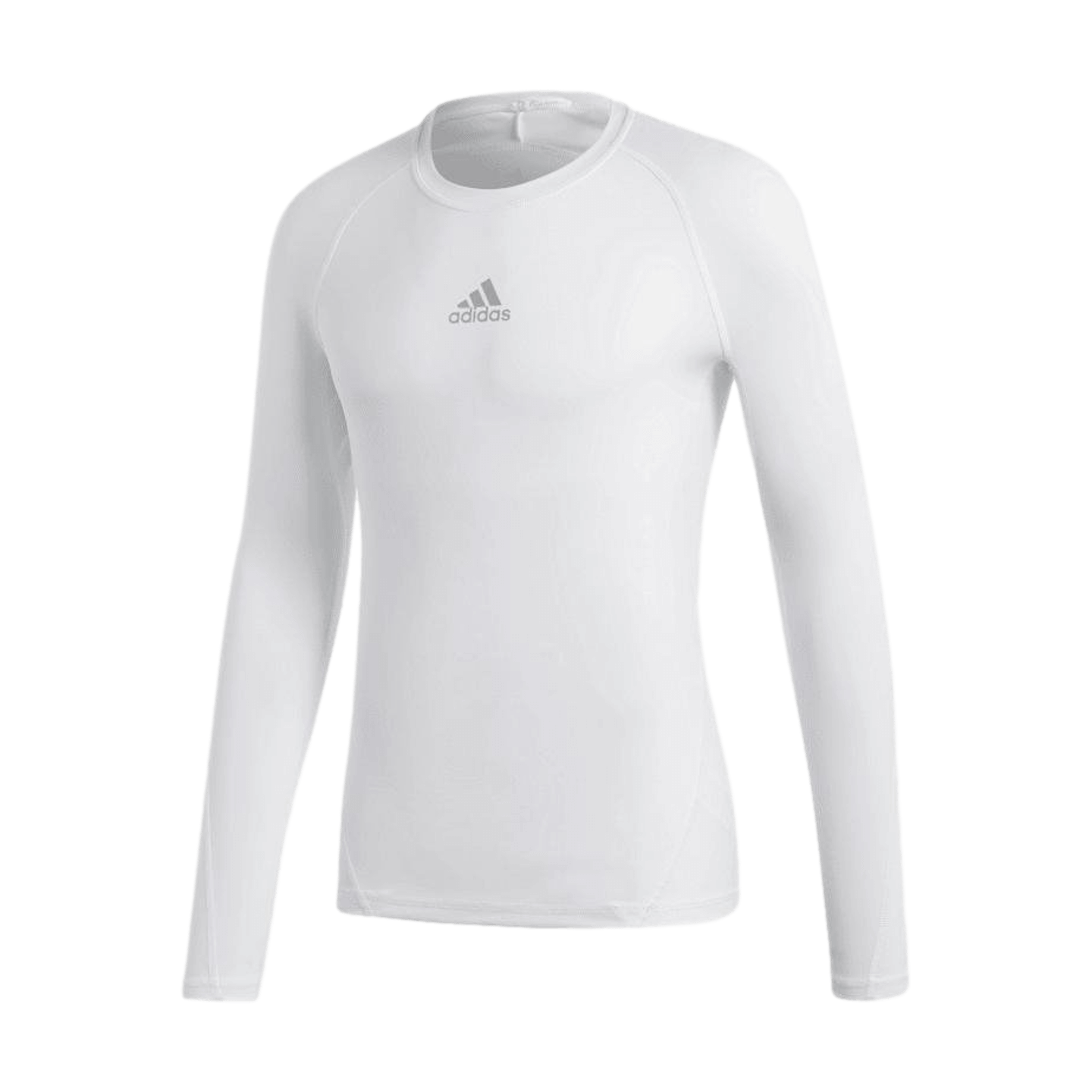 Haut de compression a manches longues Adidas AlphaSkin Sport Soccer CW9487 Blanc