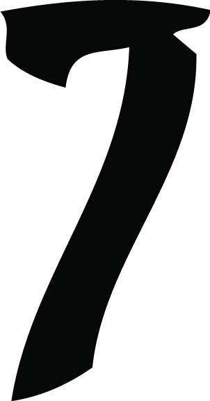 8-IN Adrenaline #7 BLK