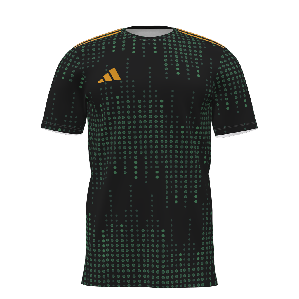 adidas Youth Custom Graphic 25 Jersey Castro Valley SC - Black