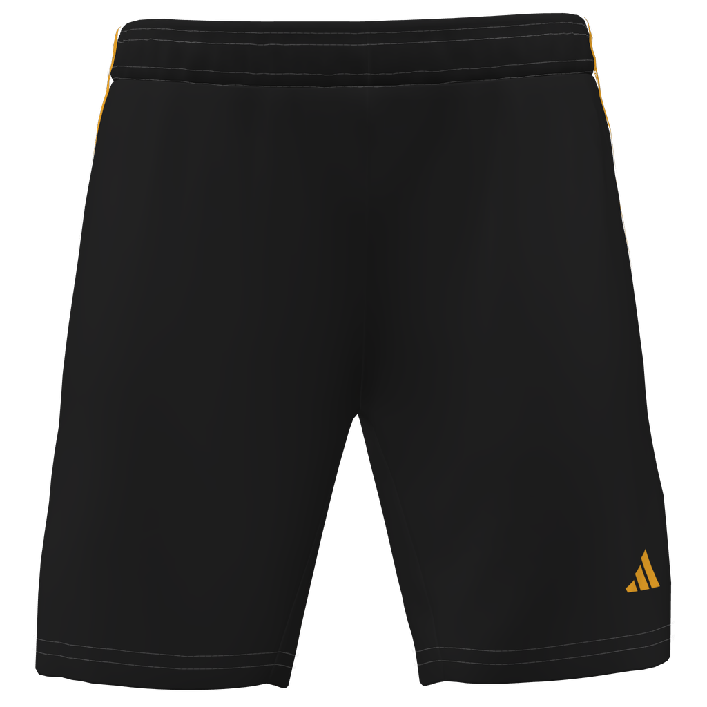 adidas Custom Graphic 25 Short Castro Valley SC - Black/Gold
