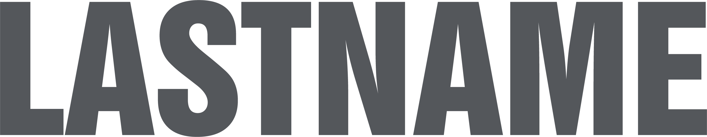 Swiss Font Text - Charcoal