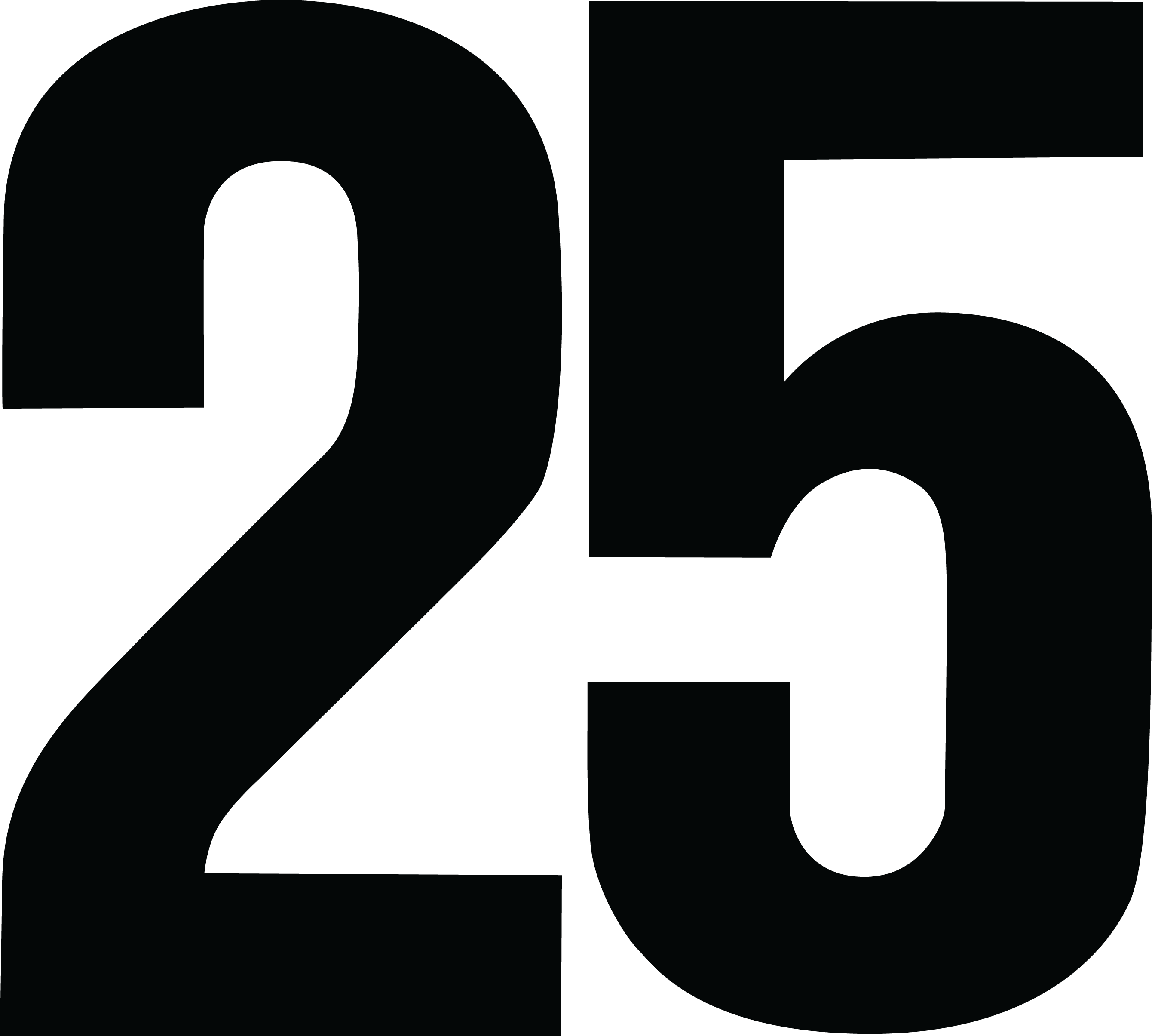 Stahls Team US 4-inch Number - Black