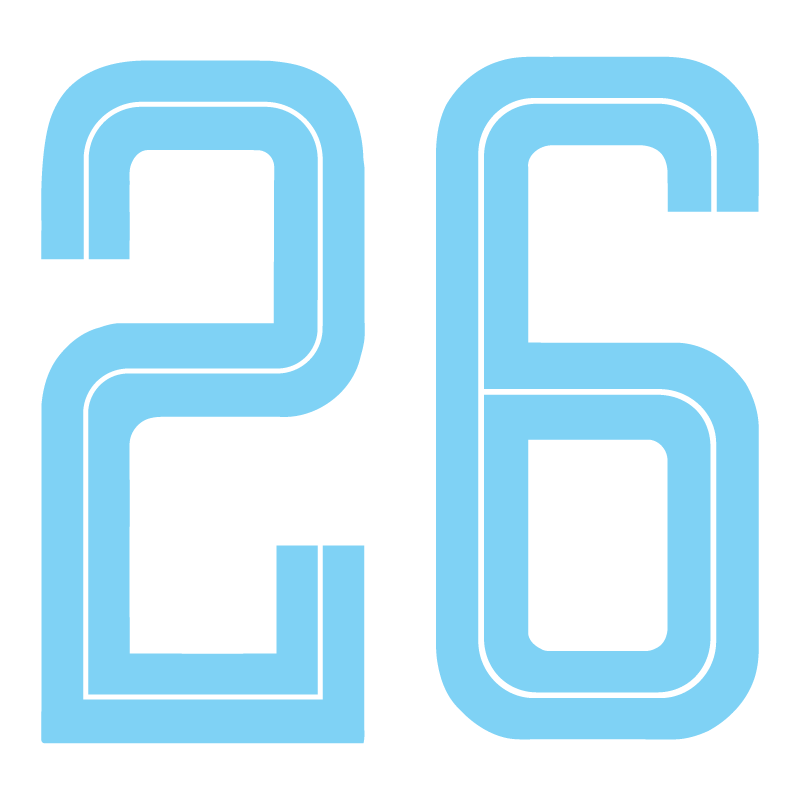 NSSA Custom 3-inch Number - Light Blue