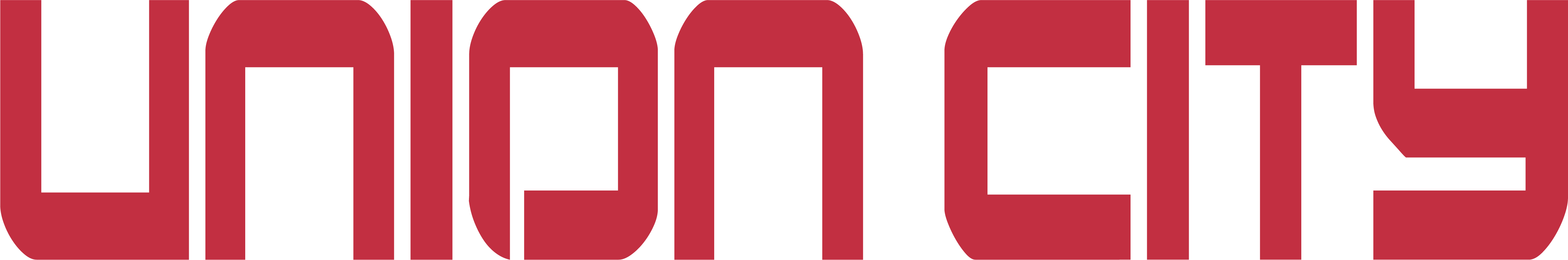 Union City Premier Red logo showing the words "UNION CITY" in a thick, stylized red font.