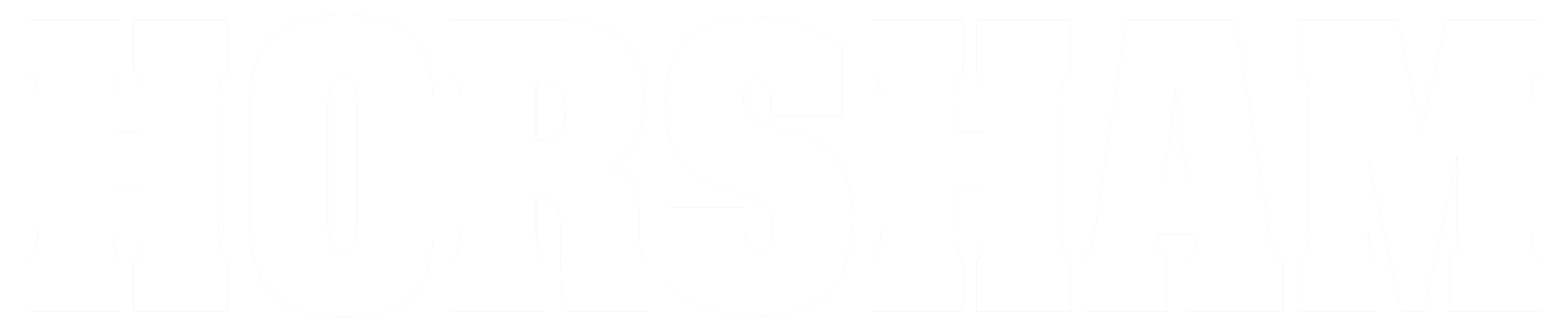 Horsham "Text" FF - WHT - HORSH4