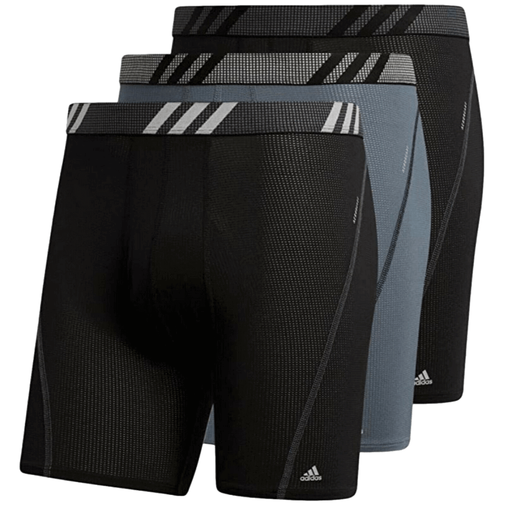 Adidas Sport Performance Mesh Boxer Brief Soccer 5154220 Black
