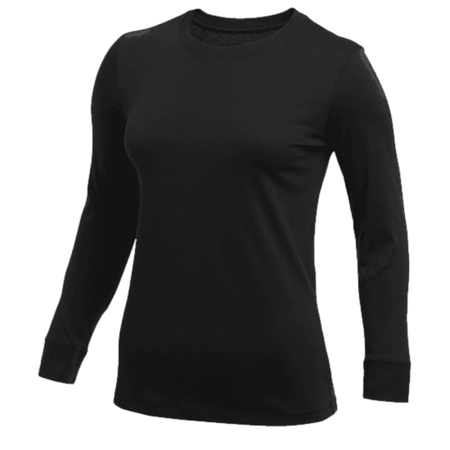 Nike Women's Cotton L/S T-Shirt - Black CJ1722-010