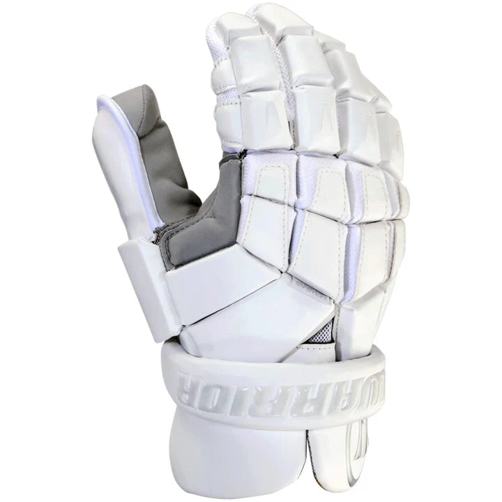 Warrior Nemesis Lacrosse Goalie Gloves- White